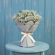 Букет цветов из:  Гипсофила в Николо-Александровском
