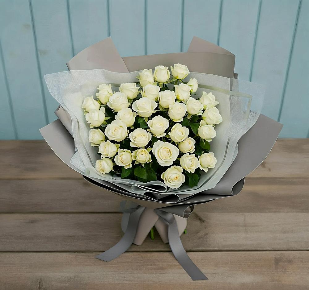 Букет Белоснежная нежность в Николо-Александровском