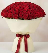 Букет 101 Красная роза Милано #REPLACE_PRED# Николо-Александровском