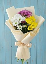 Букет цветов из:  Хризантемы в Николо-Александровском