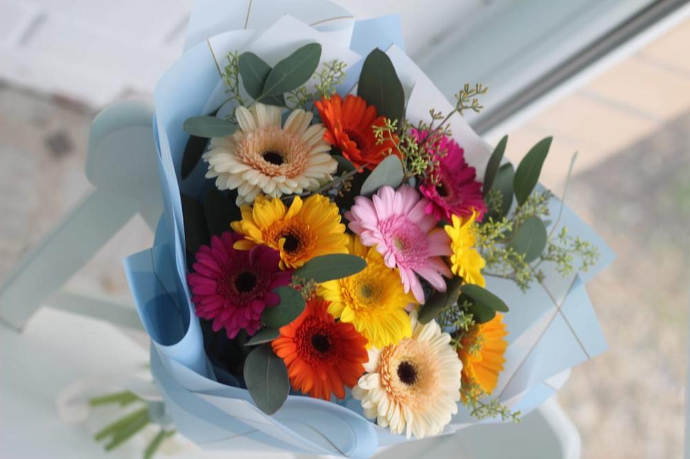 Букет цветов из: Герберы в Николо-Александровском