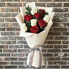 Букет цветов из:  Розы в Николо-Александровском