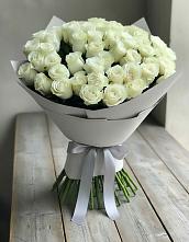 Букет 35 Белых роз в Николо-Александровском