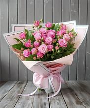 Букет Розовый кустик в Николо-Александровском