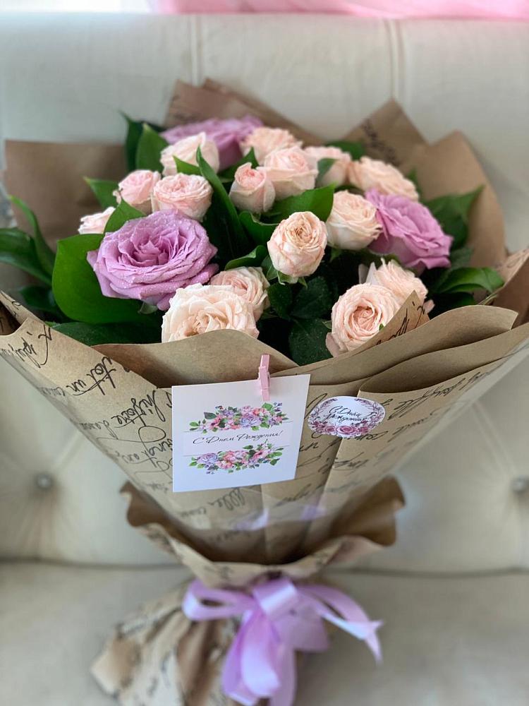 Букет цветов из: Розы в Николо-Александровском