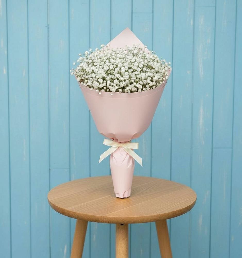 Букет цветов из: Гипсофила в Николо-Александровском