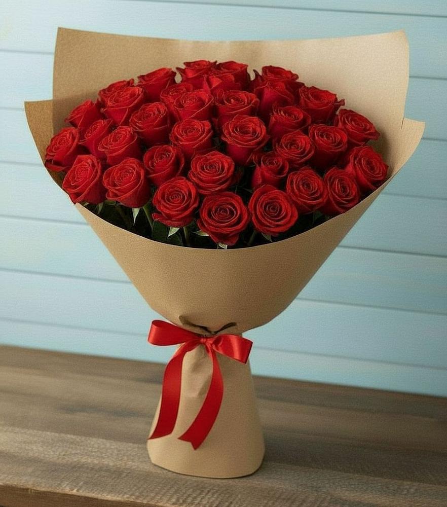 Букет Красные розы Милано в Николо-Александровском