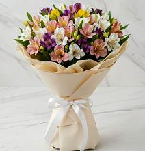 Букет цветов из:  Альстромерии #REPLACE_PRED# Николо-Александровском