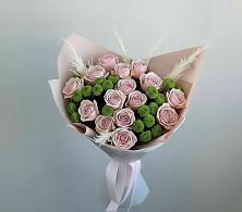 Букет цветов из:  Розы и Хризантемы в Николо-Александровском