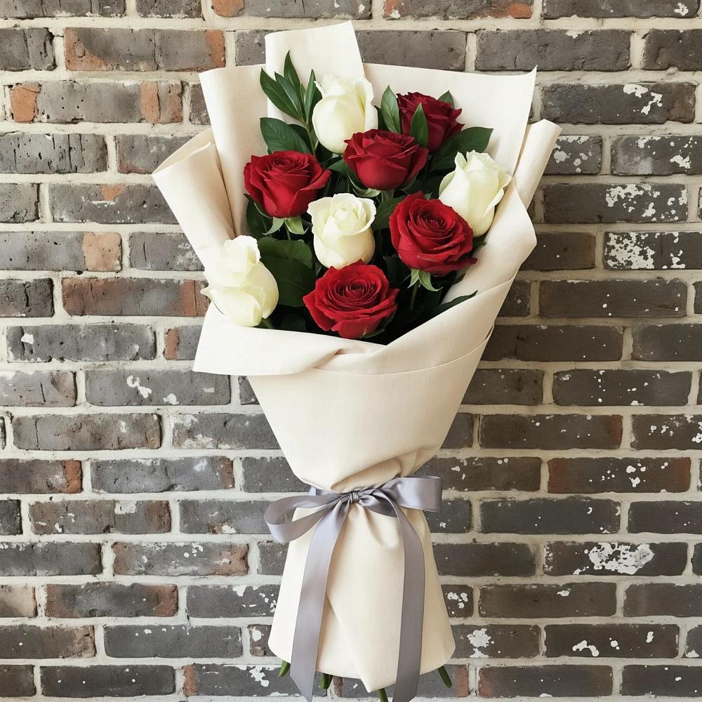 Букет цветов из: Розы в Николо-Александровском