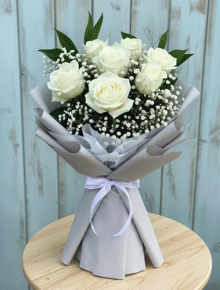 Букет цветов из: Розы в Николо-Александровском