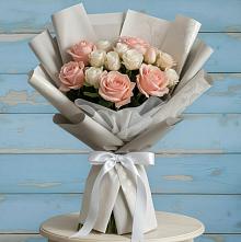 Букет цветов из:  Розы #REPLACE_PRED# Николо-Александровском