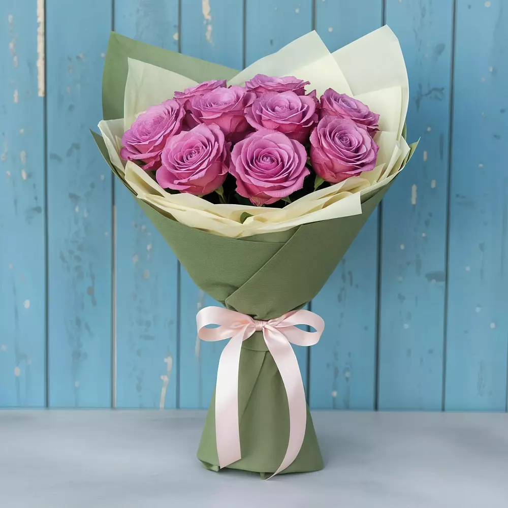 Букет Розы Фёрст Леди в Николо-Александровском