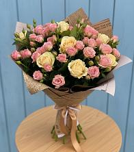 Букет цветов из:  Розы в Николо-Александровском