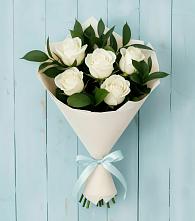 Букет цветов из:  Розы в Николо-Александровском