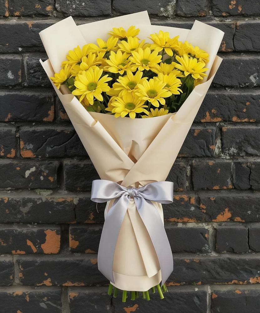 Букет цветов из: Хризантемы в Николо-Александровском