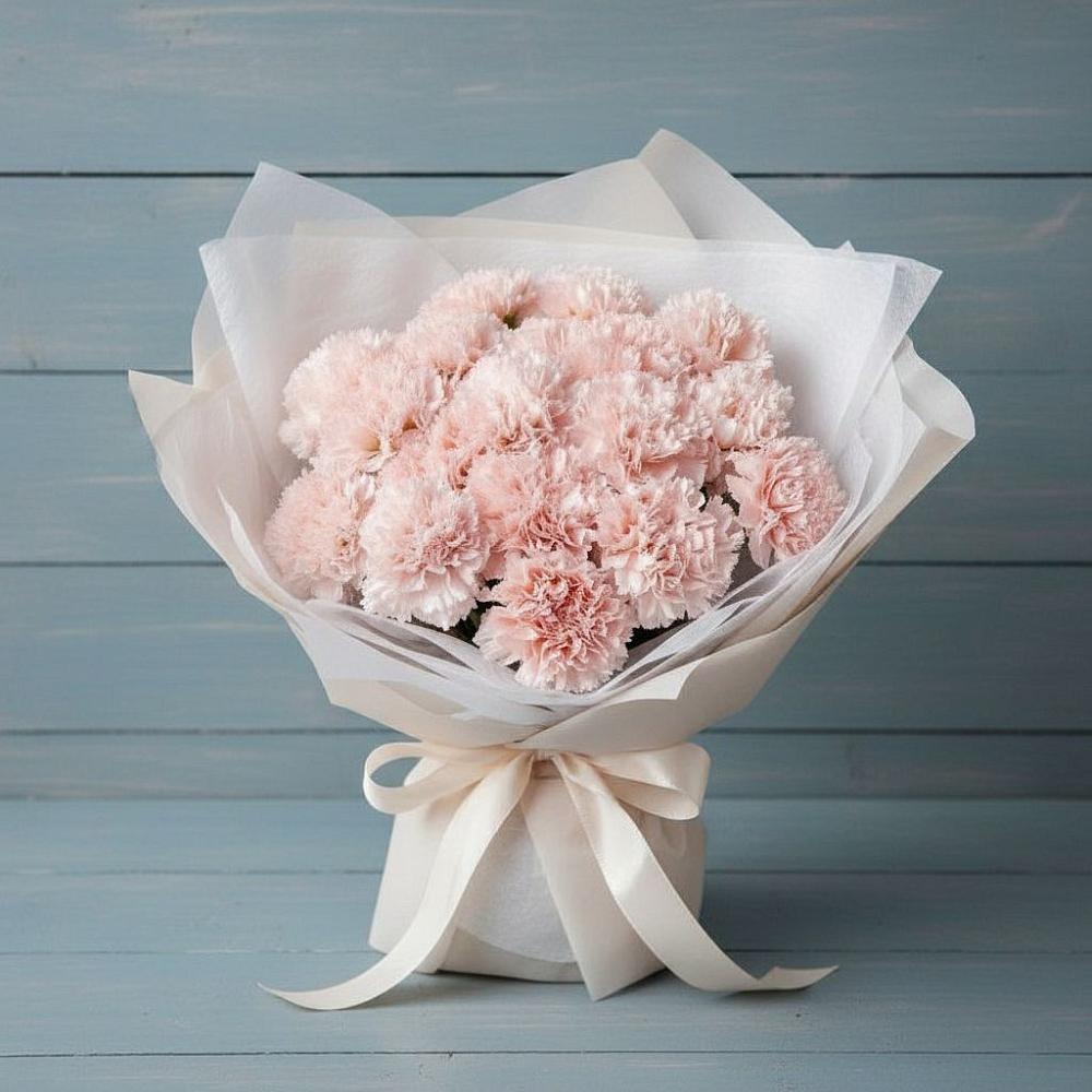 Букет цветов из: Гвоздики в Николо-Александровском