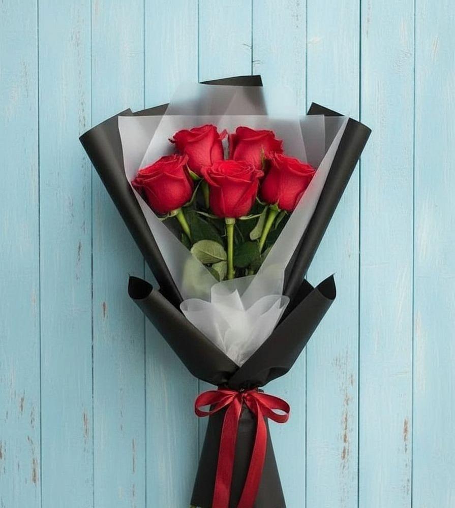 Букет цветов из: Розы в Николо-Александровском