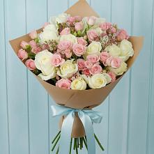 Букет цветов из:  Розы в Николо-Александровском