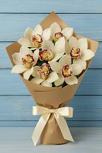 Букет цветов из:  Орхидеи и Розы в Николо-Александровском